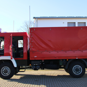 Katastrophenschutzfahrzeug des Landkreises