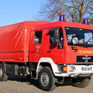 Katastrophenschutzfahrzeug des Landkreises