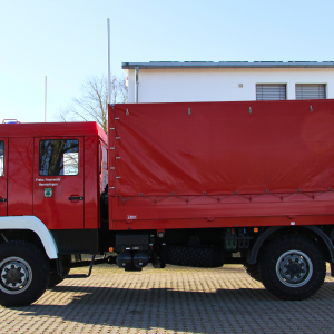 Katastrophenschutzfahrzeug des Landkreises