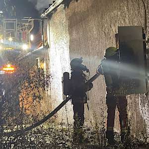 Einsatz 18/25 - BR 6 Brand Landwirtschaftliches Anwesen