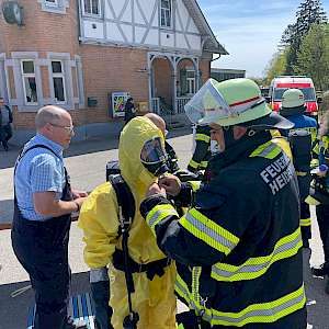 Einsatz 08/26 - GG6 Unfall/Brand mit Gefahrstoffen
