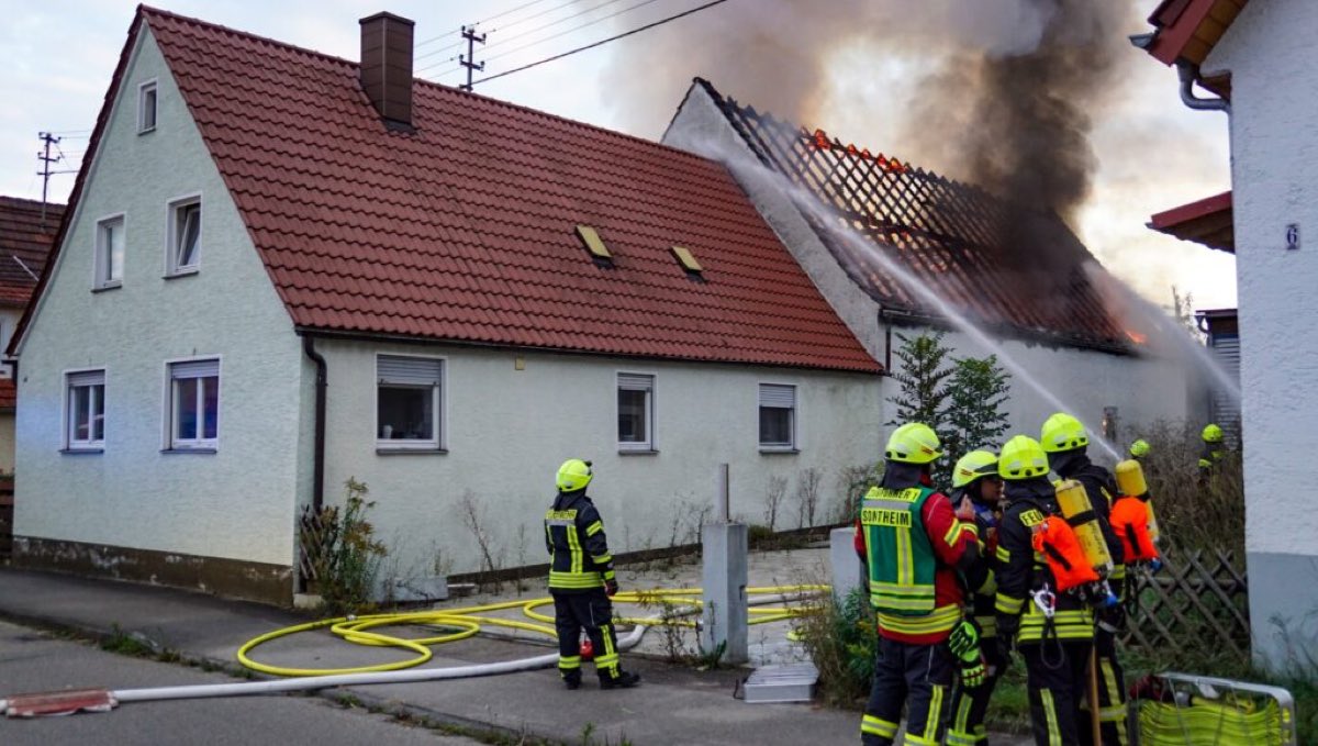 Einsatz 18/25 - BR 6 Brand Landwirtschaftliches Anwesen